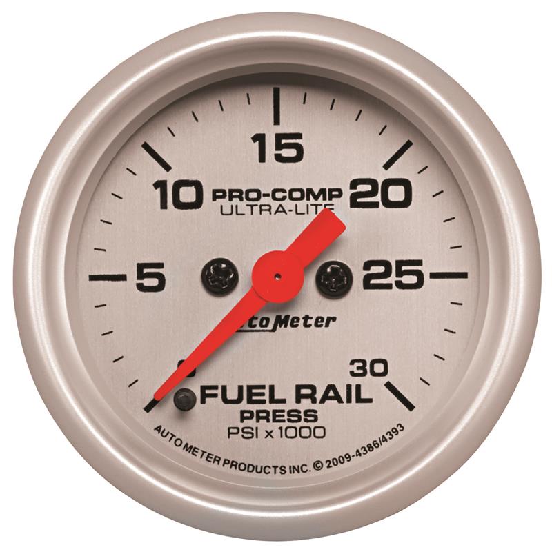 AutoMeter Gauge Rail Pressure (Ram 5.9L) 2-1/16in. 30Kpsi Digital Stepper Motor Ul