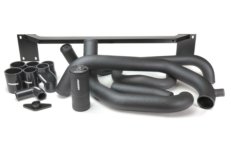 Perrin Performance PERRIN 08-14 Subaru STI Front Mount Intercooler Boost Tube Kit - Black