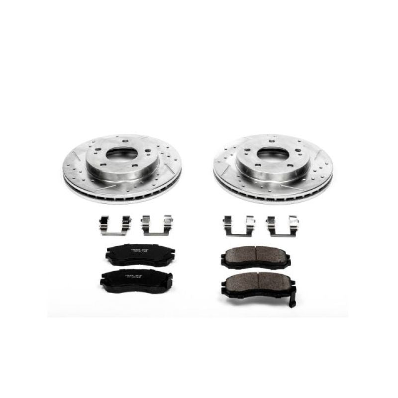 PowerStop Power Stop 95-05 Chrysler Sebring Front Z23 Evolution Sport Brake Kit