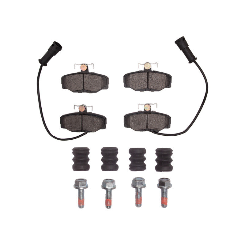 DFC 88-89 Merkur Scorpio Rear 5000 Advanced Semi Metallic Brake Pads and Hardware Kit
