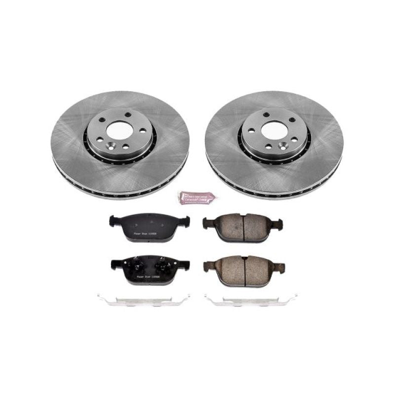 PowerStop Power Stop 10-15 Volvo XC60 Front Autospecialty Brake Kit