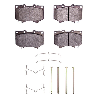 R1 Concepts R1 00-02 Toyota SEQUOIA Front Performance Off-Road/Tow Brake Pads & Hardware Kit