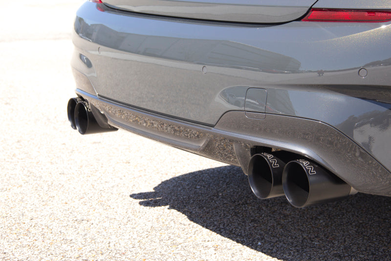 Dinan 20-24 BMW M340i/M440i (G20/G22/G23/G26) Free Flow Axleback Exhaust System - Black Tips
