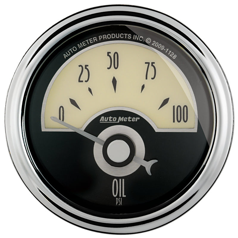 AutoMeter Gauge Oil Press 2-1/16in. 100PSI Elec Cruiser Ad