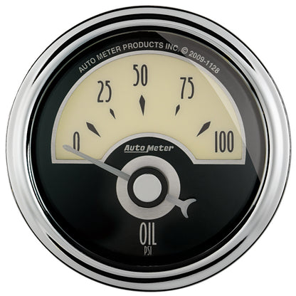AutoMeter Gauge Oil Press 2-1/16in. 100PSI Elec Cruiser Ad