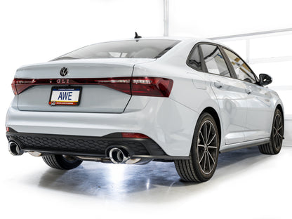 AWE Tuning 22-25 Volkswagen Jetta GLI Track Edition Exhaust - Chrome Silver Tips