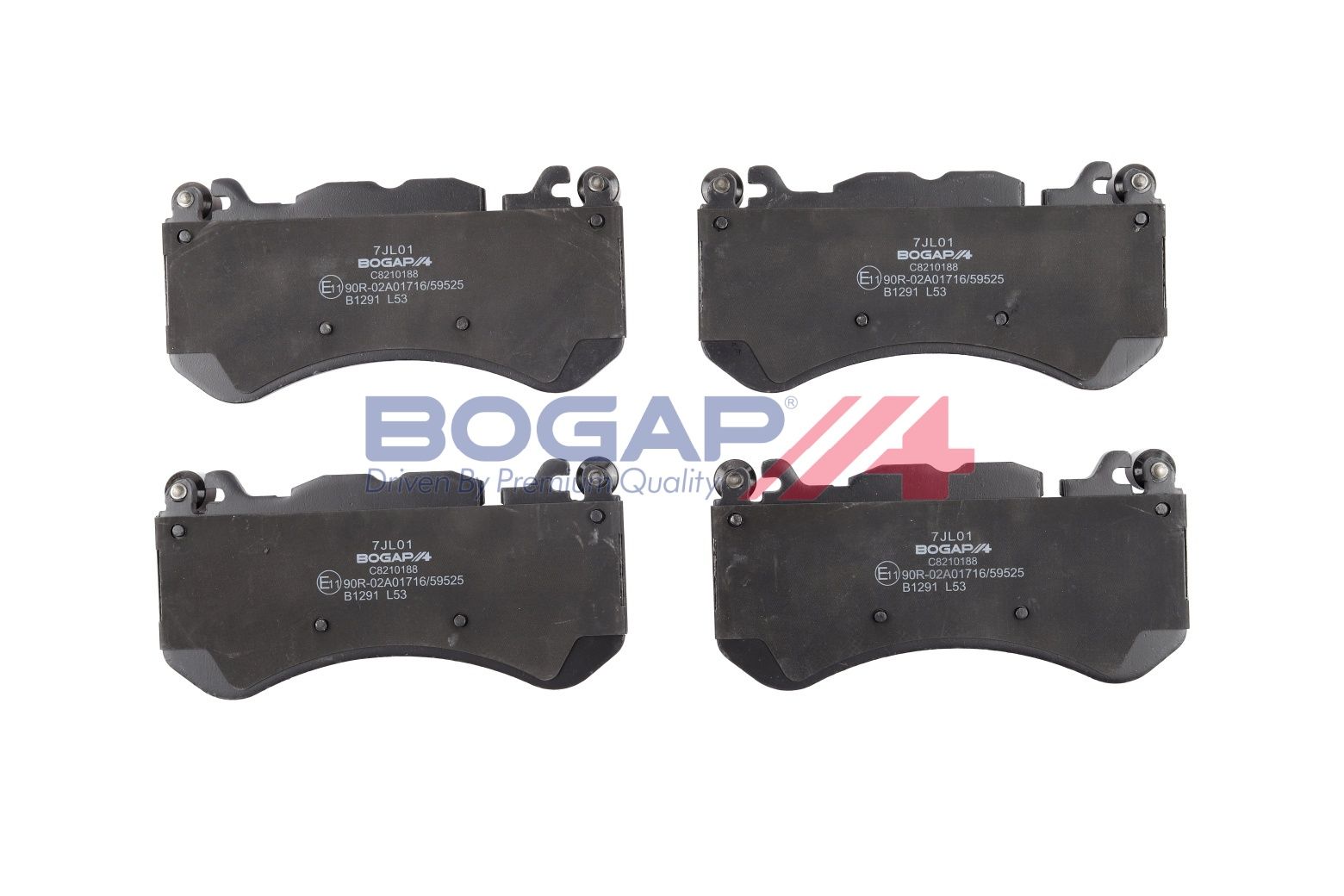 BOGAP C8210188 Brake Pad Set, Disc Brake