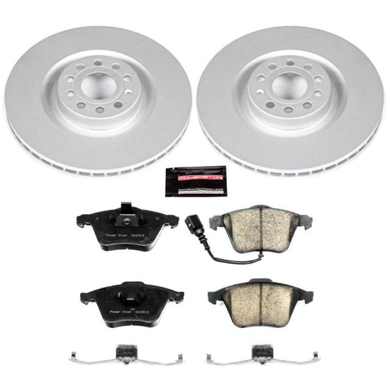 PowerStop Power Stop 09-11 Volkswagen CC Front Z23 Evolution Sport Coated Brake Kit