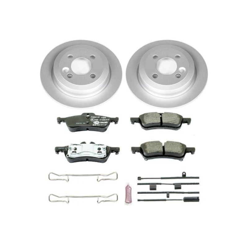 PowerStop Power Stop 07-08 Mini Cooper Rear Euro-Stop Brake Kit