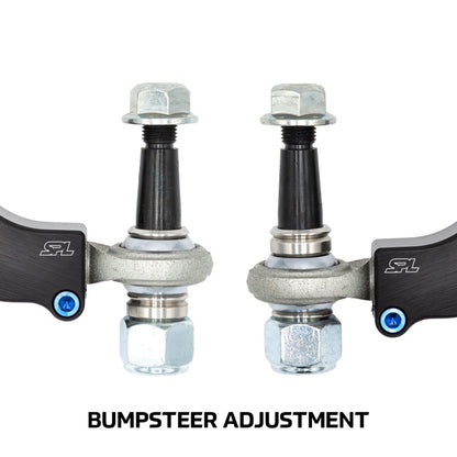 SPL Parts 89-97 Mazda Miata (NA) Tie Rod Ends (Bumpsteer Adjustable/Power Steering Rack Only)