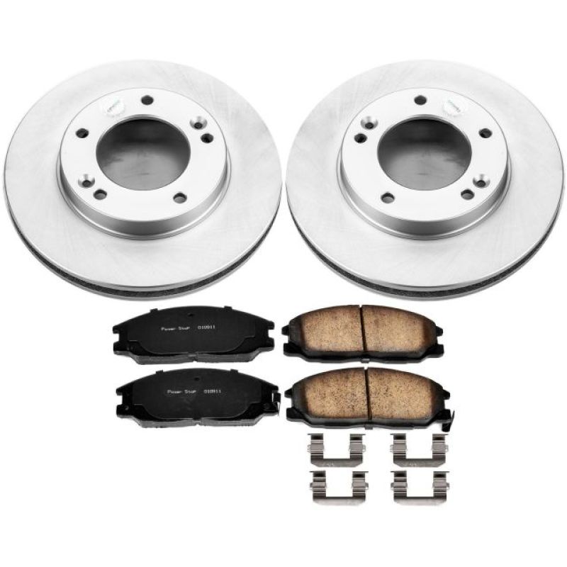 PowerStop Power Stop 03-06 Kia Sorento Front Z17 Evolution Geomet Coated Brake Kit