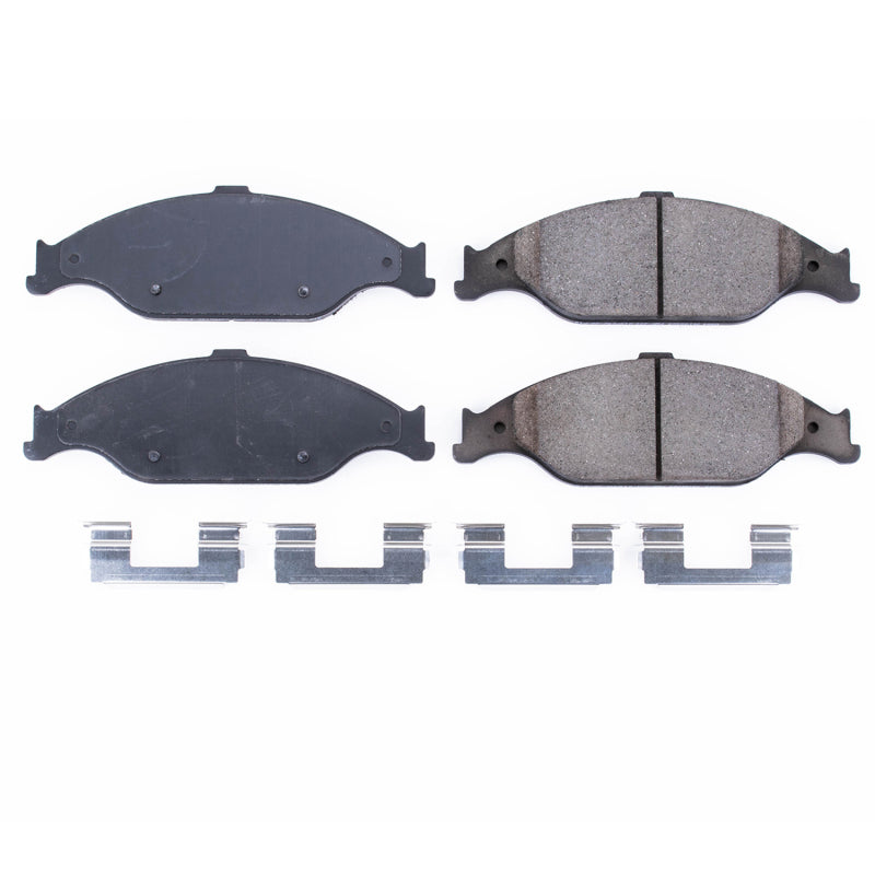 PowerStop Power Stop 99-04 Ford Mustang Front Z17 Evolution Ceramic Brake Pads w/Hardware