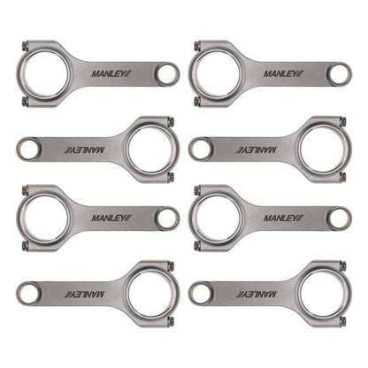 Manley Performance Manley Chevy Small Block LS-1 6.125in H Beam w/ ARP 2000 Connecting Rod Set