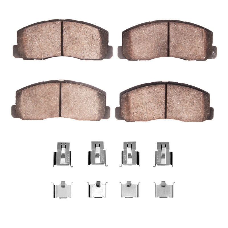 R1 Concepts R1 83-86 Dodge Colt Front Optimum OE Pads & Hardware Kit