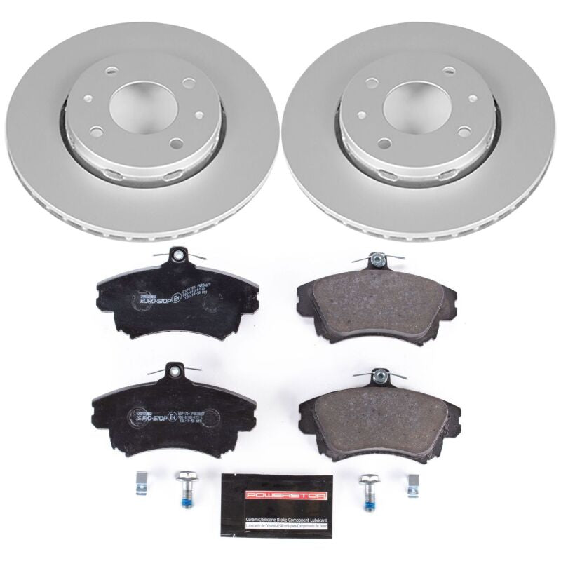 PowerStop Power Stop 00-04 Volvo S40 Front Euro-Stop Brake Kit