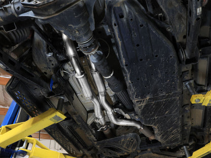 aFe 22-26 Ford Bronco V6 3.0L (tt) Vulcan Series 3in 304SS Cat-Back Exhaust System w/ Polished Tips