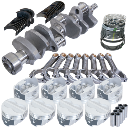 Eagle Chevy LT1 350 1Pc 3.750in Crank 5.700in I-Beam Rods -10cc 4.040in Pistons Rotating Assembly