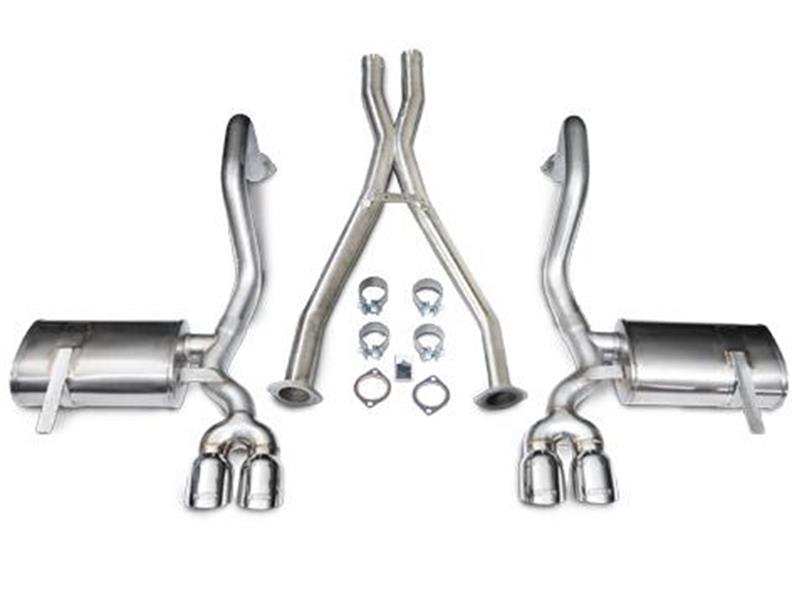 CORSA Performance Corsa 1997-2004 Chevrolet Corvette C5 Z06 5.7L V8 Polished Xtreme Cat-Back + XO Exhaust