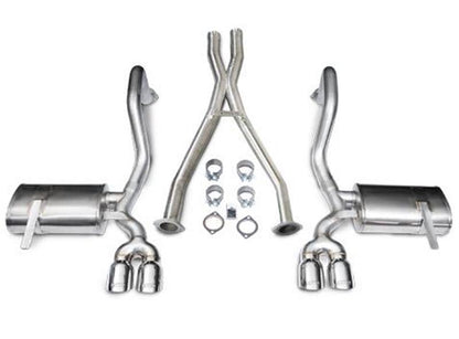 CORSA Performance Corsa 1997-2004 Chevrolet Corvette C5 Z06 5.7L V8 Polished Xtreme Cat-Back + XO Exhaust