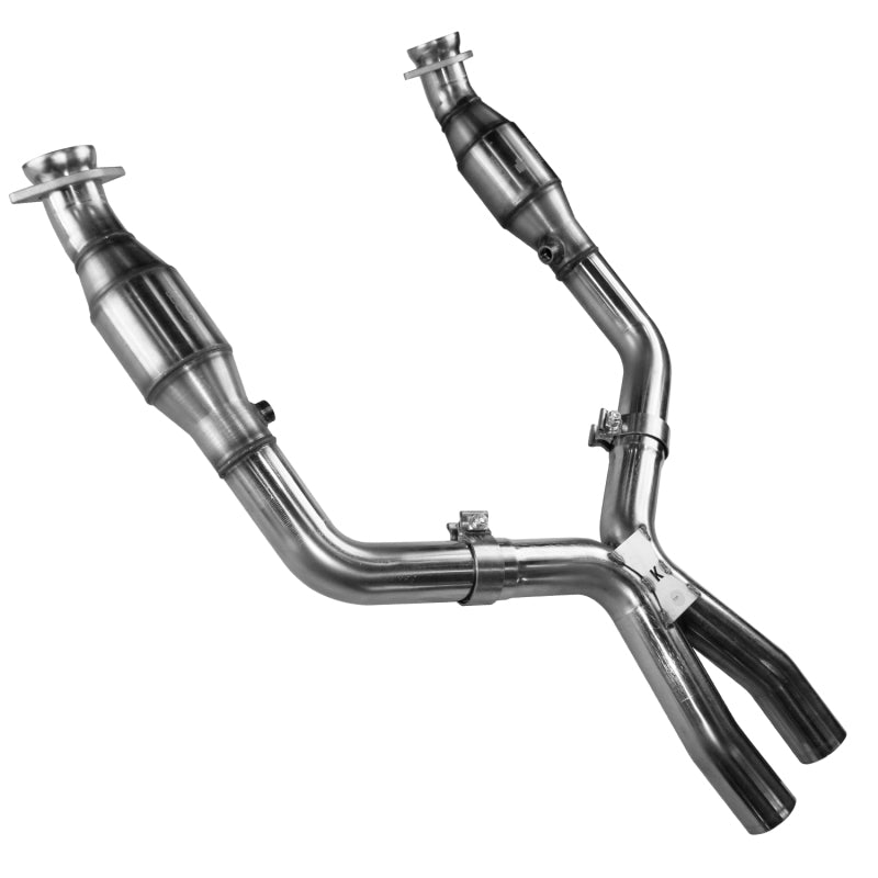Kooks Headers Kooks 05-10 Ford Mustang GT 4.6L 3V Auto/Manual 2 1/2in x 2 1/2in OEM Cat X Pipe Kooks HDR Req