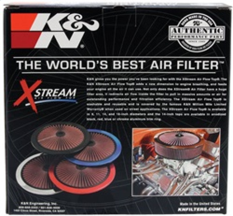 K&N Engineering K&N X-Stream Top Round Lid 9 inch Outside Diameter