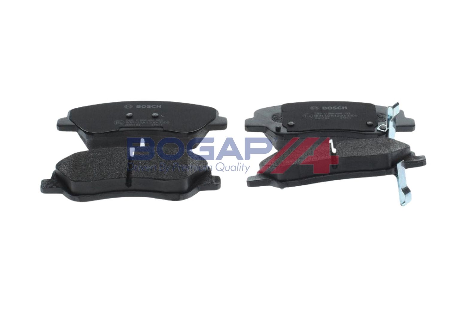 BOGAP Y8210257 Brake Pad Set, Disc Brake