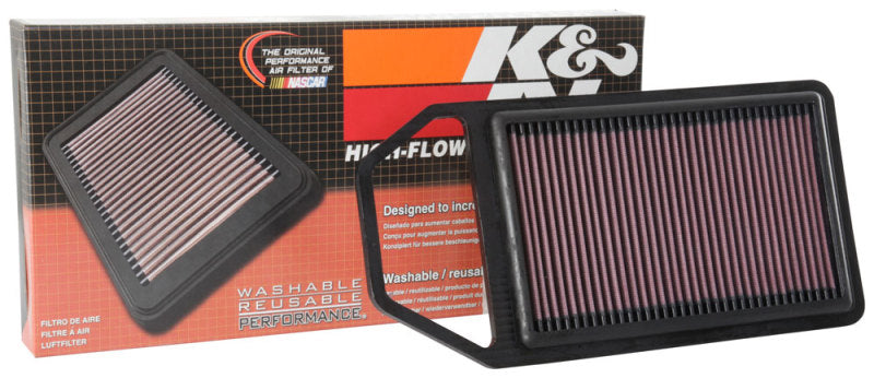 K&N Engineering K&N 15-18 Suzuki Baleno L4-1.2L F/I Replacement Drop In Air Filter