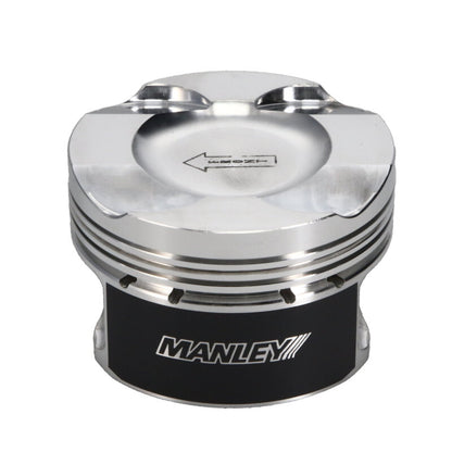 Manley Performance Manley BMW N55/S55 37cc Platinum Series Dish Extreme Duty Piston Set - 84.5mm Bore