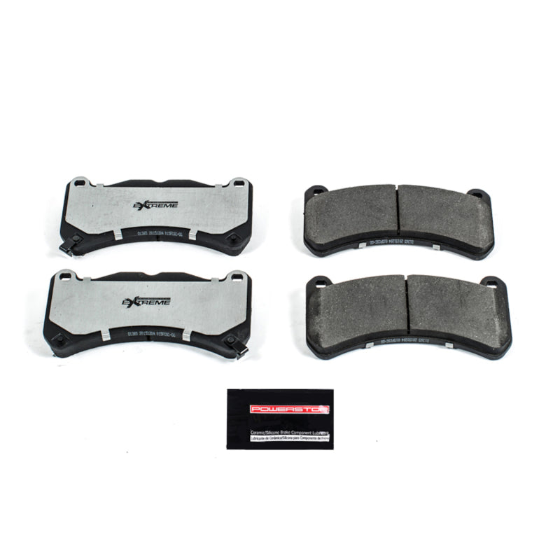 PowerStop Power Stop 13-14 Ford Mustang Front Z26 Extreme Street Brake Pads w/Hardware