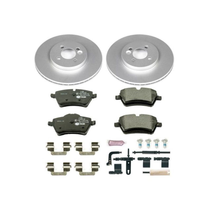 PowerStop Power Stop 07-10 Mini Cooper Front Euro-Stop Brake Kit