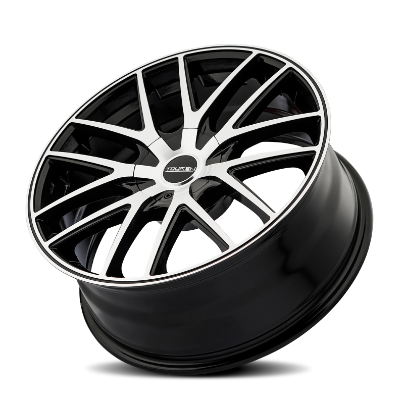 Touren 3260 TR60 18x8 / 5x112/120 BP / 40mm Offset / 74.1mm Hub Gloss Black Machined Wheel