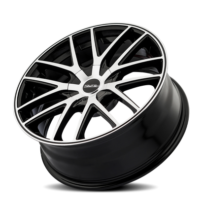 Touren 3260 TR60 16x7 / 4x100/114.3 BP / 42mm Offset / 67.1mm Hub Gloss Black Machined Wheel