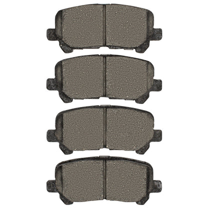R1 Concepts R1 07-25 Acura ZDX Rear R1 Ceramic Brake Pads