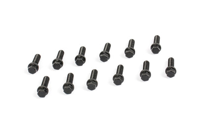 Cometic Gasket Cometic Header Bolts M8 - 1.25 x 25mm Grade 5 Carbon Steel w/ Compact Head & Black Oxide Finish