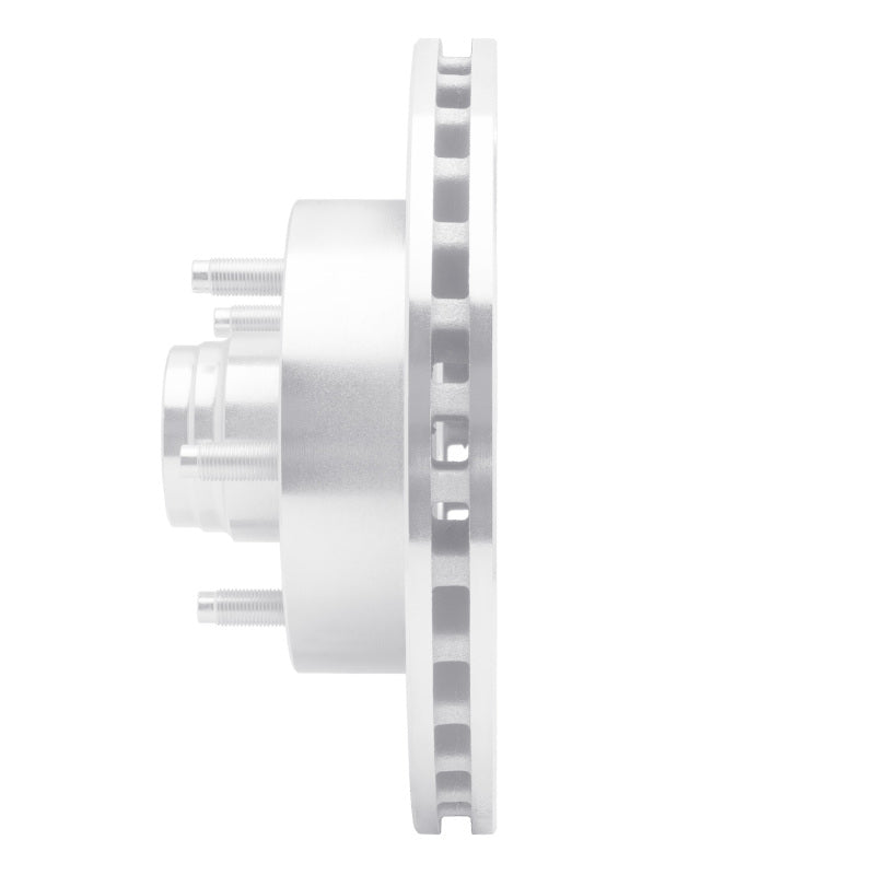 R1 Concepts R1 98-02 Ford Ranger (USA/Canada) Front Right Drilled & Slotted Silver Brake Rotor