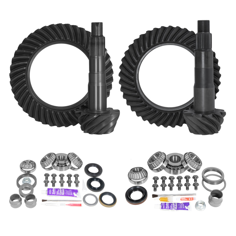 Yukon Gear & Axle Yukon Ring & Pinion Gear Kit Front & Rear for Toyota 8.2/8IFS Diff (w/o Factory Locker) 4.88 Ratio