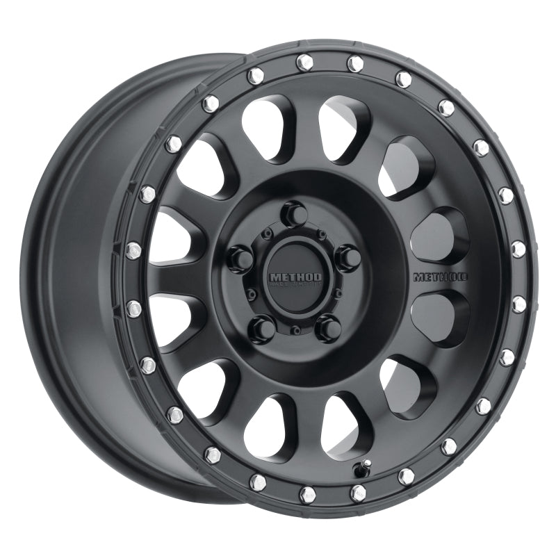 Method Wheels Method MR315 17x8.5 0mm Offset 5x150 110.5mm CB Matte Black Wheel