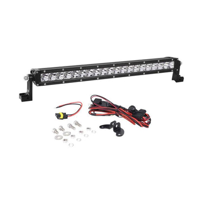 Westin Xtreme LED Light Bar Low Profile Single Row 20 inch Flood w/5W Cree - Black