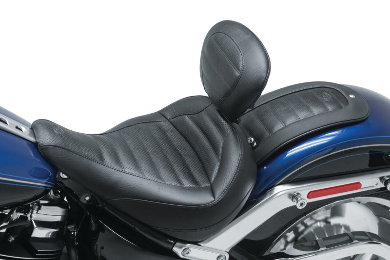 Mustang Motorcycle Mustang 18-21 Harley Softail Breakout, Fatboy Fender Bib - Black