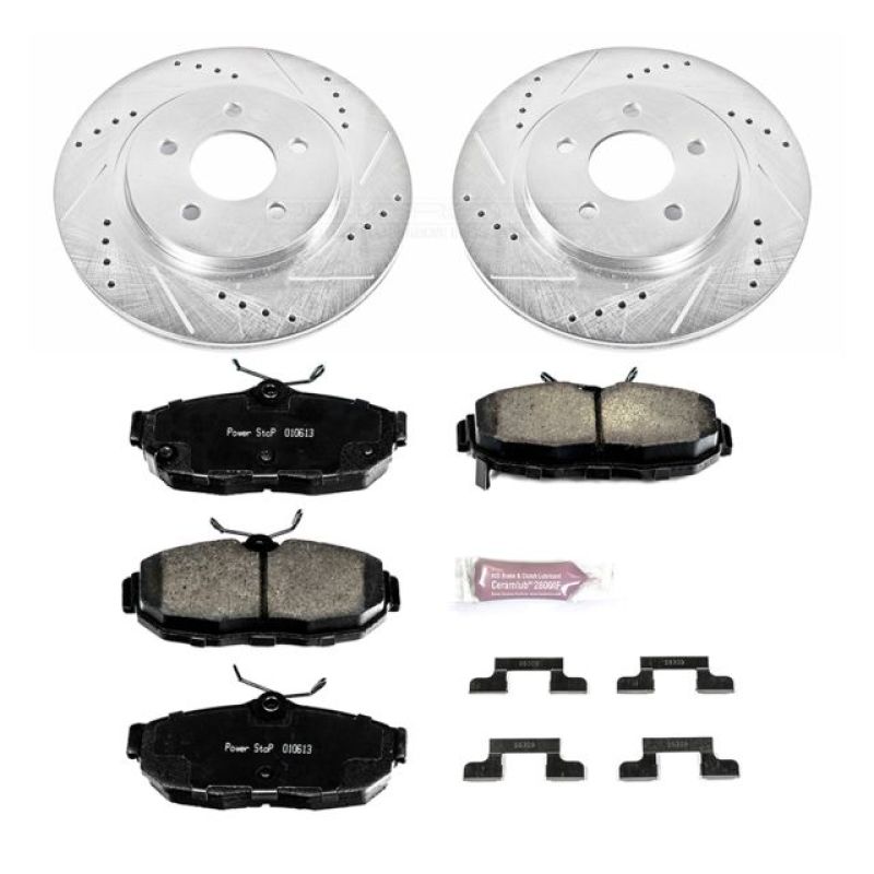 PowerStop Power Stop 2012 Ford Mustang Rear Z23 Evolution Sport Brake Kit