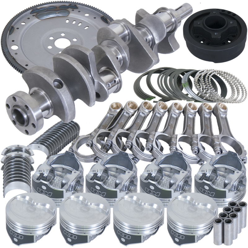 Eagle Ford 302 3.250in Crank 5.400in I-Beam Rod -10cc 4.040in Pistons 164 Tooth FW Balanced Assembly
