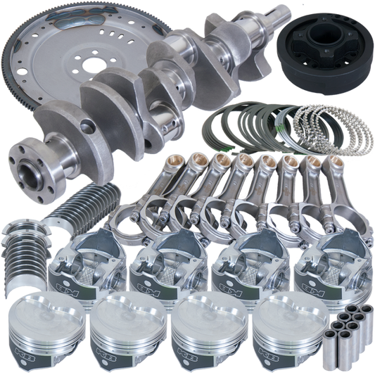 Eagle Ford 302 3.250in Crank 5.400in I-Beam Rod -10cc 4.060in Pistons 157 Tooth FW Balanced Assembly