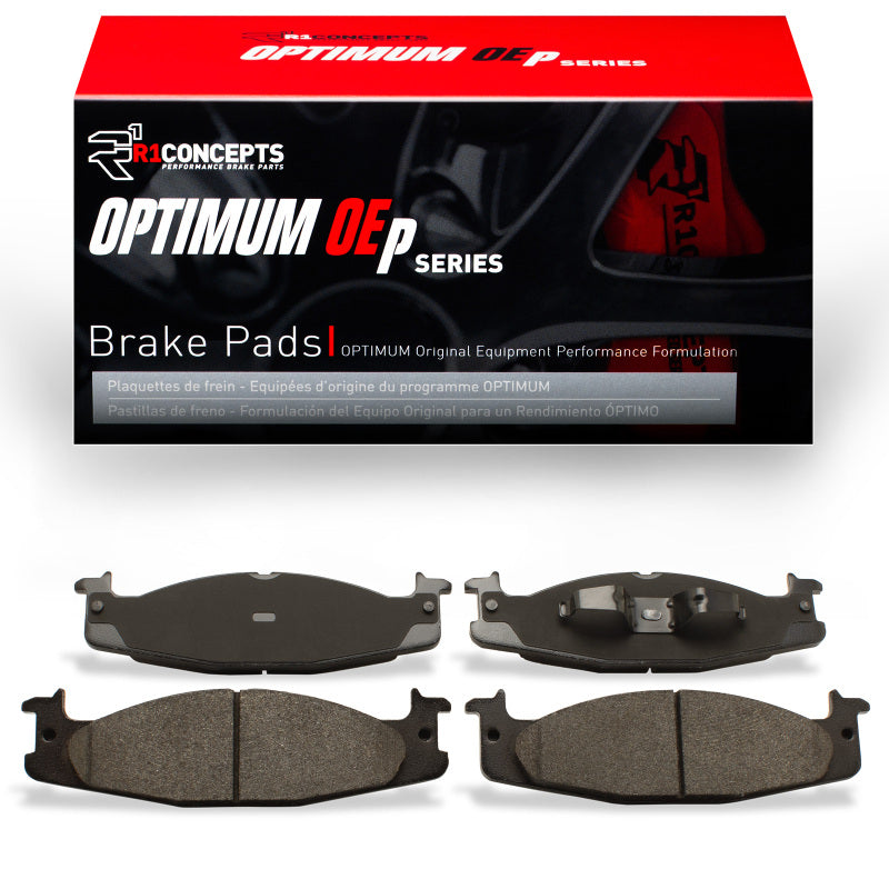 R1 Concepts R1 94-03 Ford E-150 Econoline Front Optimum OE Brake Pads