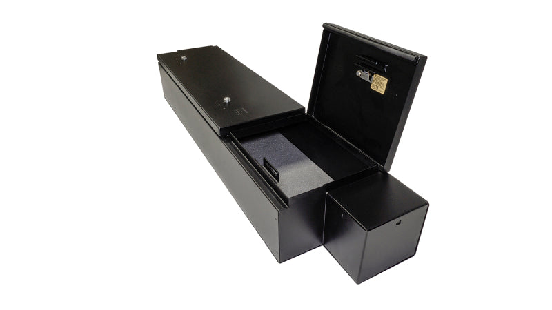 Tuffy Products Tuffy Underseat Lockbox W/ Key Lock For Ram Trucks Crew Cab