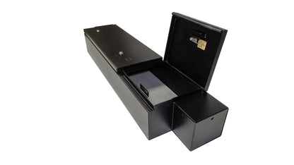 Tuffy Products Tuffy Underseat Lockbox W/ Key Lock For Ram Trucks Crew Cab