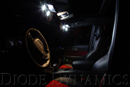 Diode Dynamics 28mm SMF2 LED Bulb - Cool - White Set of 4