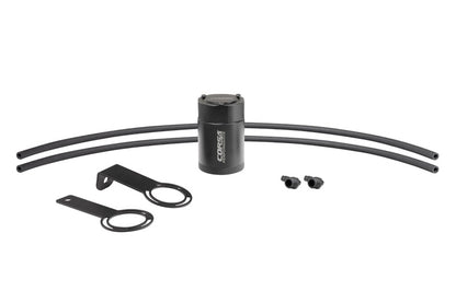CORSA Performance Corsa 3/8in Universal 3 oz. Aluminum Oil Catch Can with Mounting Brackets