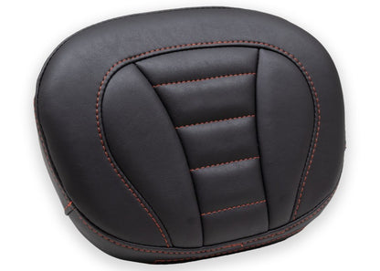 Mustang Motorcycle Mustang 08-21 Harley Rd King, 08-23 Street Glide Trike Sissy Bar Pad Deluxe(12 inch x 9 inch)- Black