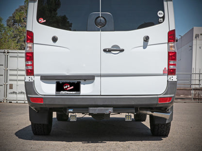 aFe Vulcan Series 3in 304SS DPF-Back Exhaust w/ Polished Tip 14-18 Mercedes-Benz Sprinter 2500