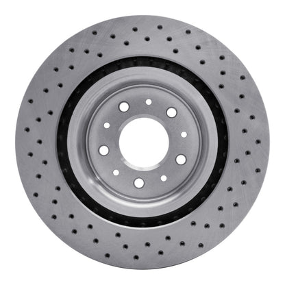 DFC 00-06 Jaguar XKR Front Drilled Brake Rotor